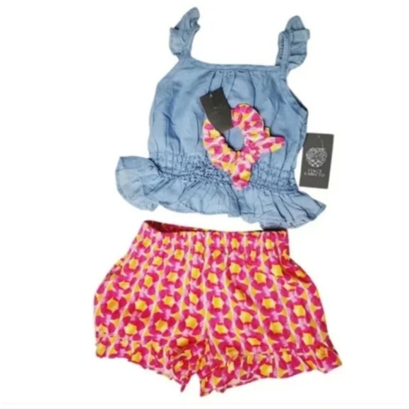 Vince Camuto 2 Pieces Set With Scrunchie Size 4 - Picture 8 of 8